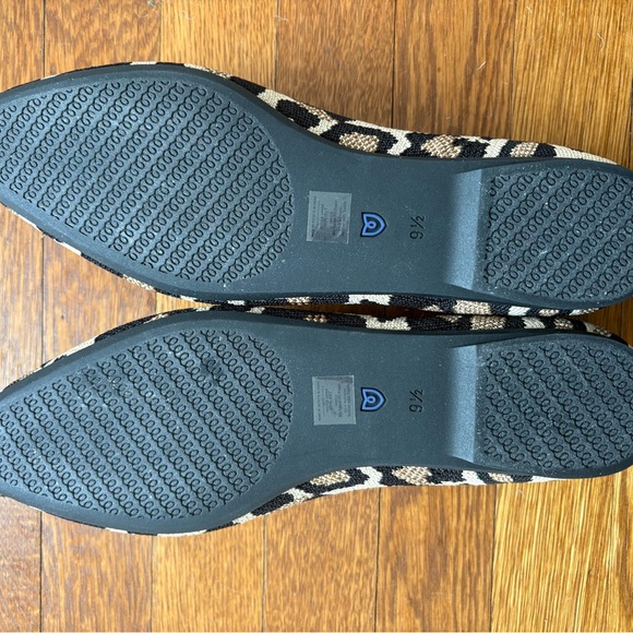 NWOT Rothy's Leopard Almond Toe Loafers - Picture 3 of 3